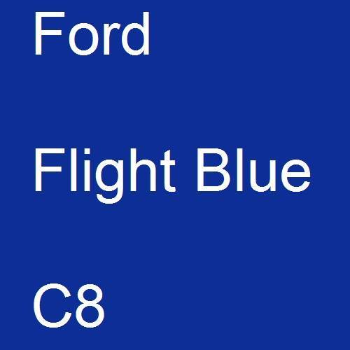 Ford, Flight Blue, C8.